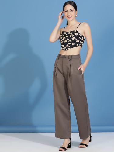 Image of KOTTY Women's Lightweight Loose Fit Casual Wear Pants