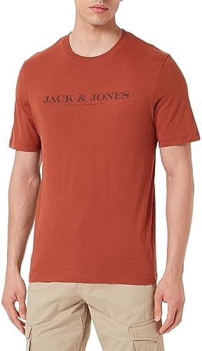 JACK & JONES Camiseta Para Hombre Jprblacarter SS Tee Crew Neck