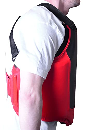 Heavy-Duty Boxing Chest Guard, Martial Arts Body Protector for Karate, Taekwondo, Muay Thai, Kickboxing, Krav Maga & MMA Training – Adjustable Sparring Chest Armour for Adults Men & Women - Image 4