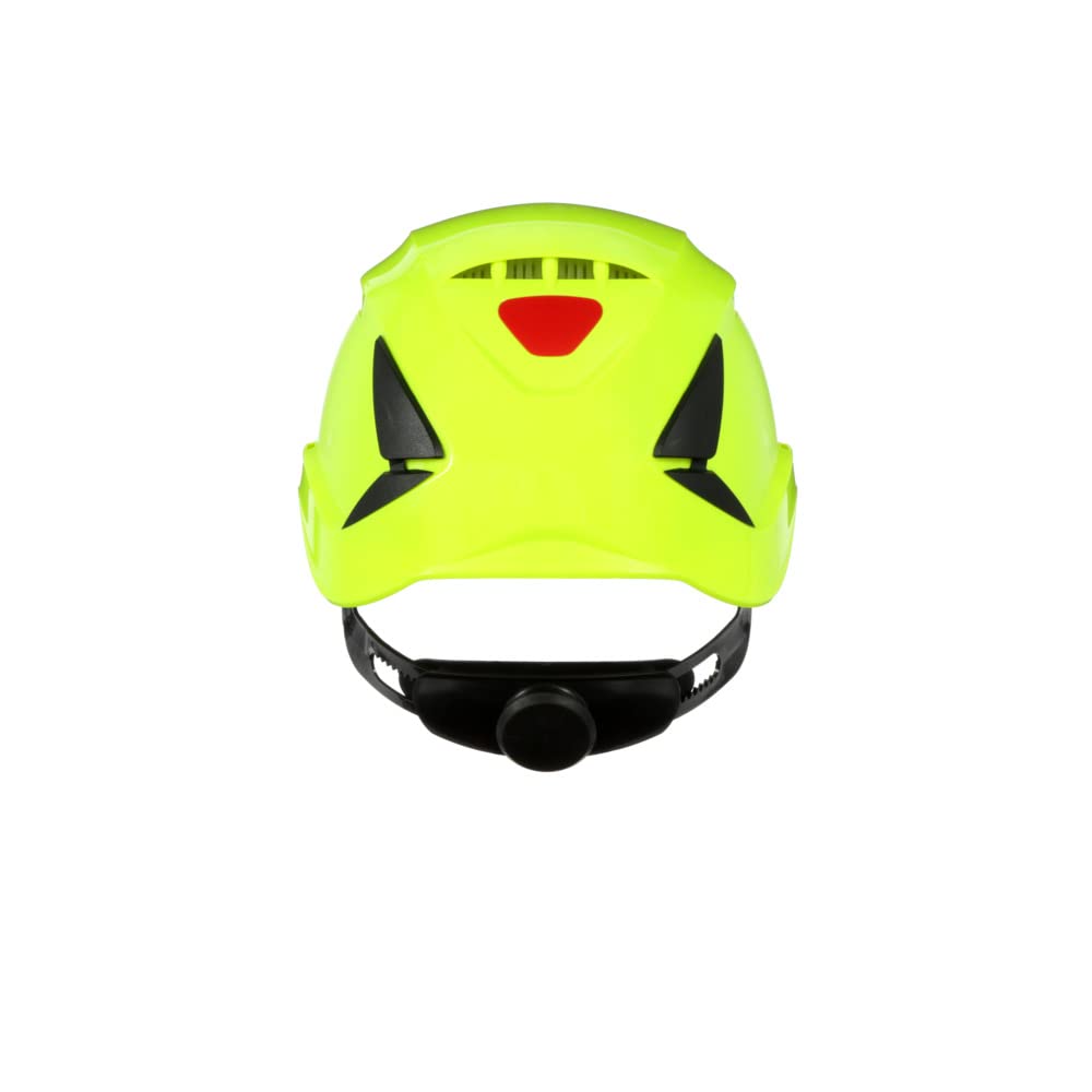3M SecureFit Casco de protección, X5514V-CE, verde de alta visibilidad, con ventilación, CE