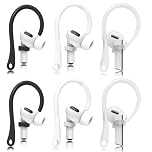 Ear Hooks for Earphones, 3 Pairs Anti-Lost Ear Hooks, Earbuds Accessories Anti-Slip Ergonomic Design Comfortable Fit, Suitable for Airpod earphones and sports running earphones