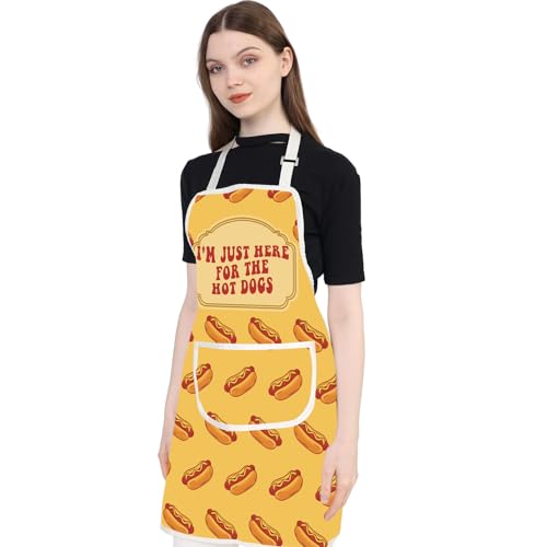 Tablier de cuisine Hot Dogs JXGZSO vêtement chef restauration - 5