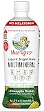 Nighttime Liquid Multimineral Supplement | Sugar Free | Natural Sleep Support for Adults & Kids | NO Melatonin | Magnesium, Calcium & MSM | Available in 4 Flavors | Vegan | Gluten Free | 32 Servings