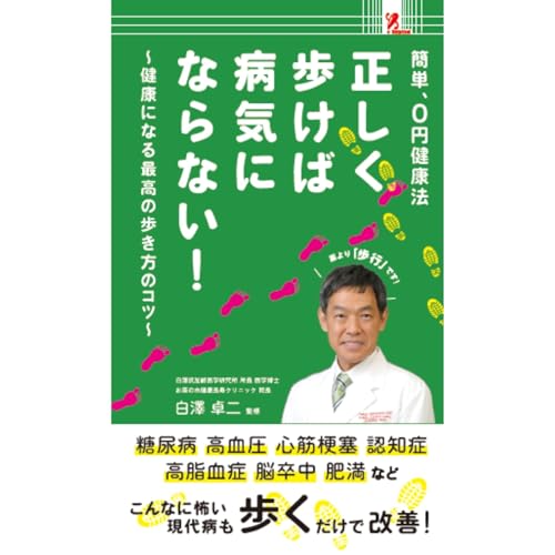 正しく歩けば病気にならない！ ～健康になる最高の歩き方のコツ～