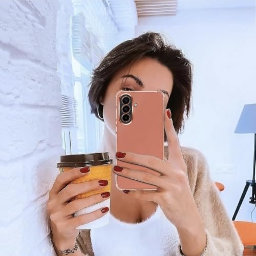 Image of Lustree Case for Samsung Galaxy M36 /F36 Black | Transparent Clear TPU, 4 Corner Air Cushion Protection, Camera Protection, Slim & Stylus Compatible With Samsung M36 / F36