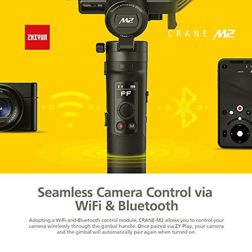 Estabilizador Zhiyun Crane M2 Gimbal (Black)