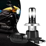【IP68 IMPERMEABLE】Bombillas LED para motocicleta H4, anticorrosión, excelente rendimiento a prueba de agua y polvo,Sin necesidad de preocuparse por la lluvia o el ambiente hostil, brillo constante, circuito estable, incluso en condiciones extremas como la lluvia o la niebla pueden funcionar normalmente,Adecuado para automóviles de 12V- 24V Compatible con el 99% de los sistemas de motocicletas,para buscar el tipo de luz perfecto para usted y, en consecuencia,mejorar la seguridad en la conducción.