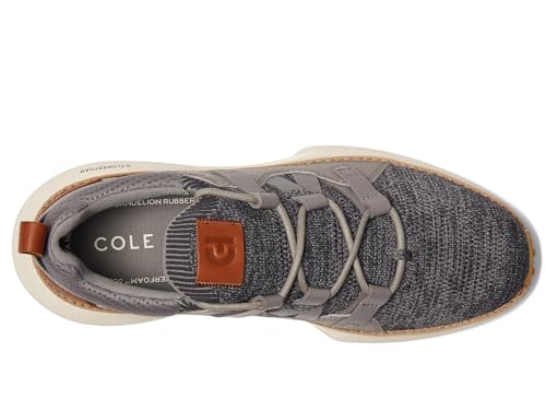 Cole Haan Cole Haan Men's Grand Motion Woven Stitch 2, Titanium/Grey Pinstripe/British Tan/Ivory, 10-M US