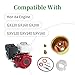 GX120 Carburetor Float Bowl Chamber Kit, Float Bowl Needle Spring Seal Pin Gaskets Bolt Washer Compatible with Hon da GX160 GX200 GXV120 GXV140 GXV160 Engine, for Snowblower Pressure Washer Carburetor