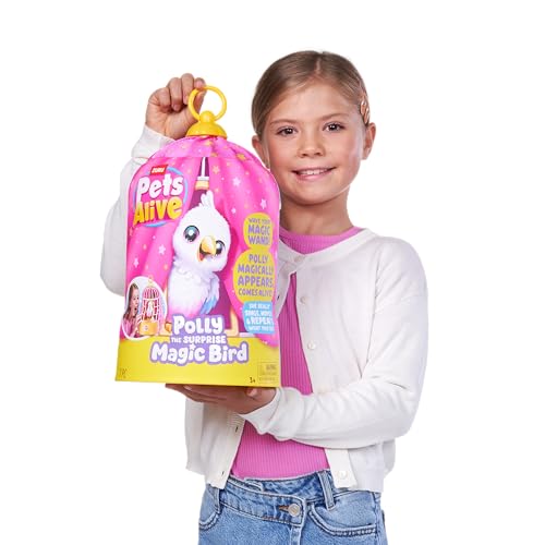 Pets Alive Polly The Magic Bird von ZURU, Roboterspielzeug, Vogel