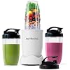Nutribullet Pro Personal Blender, Shakes, Smoothies, Food Prep, and Frozen Blending, 32 Ounce Cup, 24 Ounce Cups, Flip-top Travel Lids, 900 Watt, Matte White
