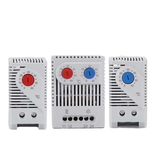 Thermostat mécanique KTO011 régulateur thermique NC pour radiateur d'armoire