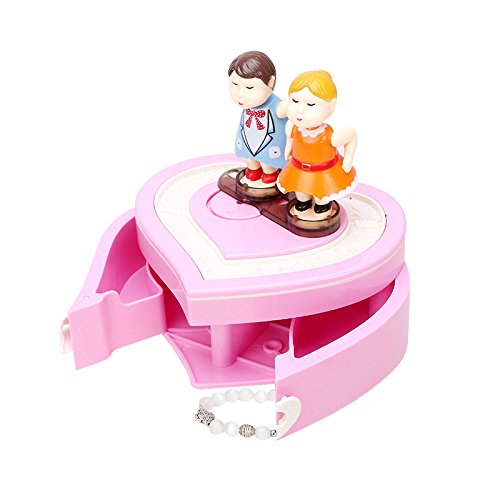 Buy curtis toys boy-girl kissing wind up box for gift- Multi color