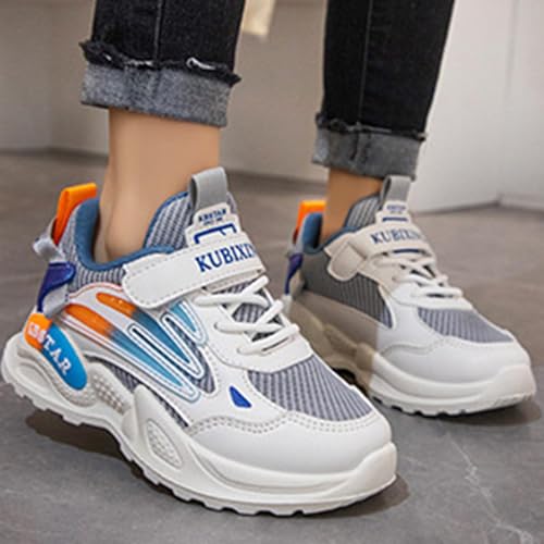 IWIHMIV Boys Athletic Shoes Girls Casual Breathable Lightweight Walking Shoes Comfortable Tennis Sneakers for Kids2