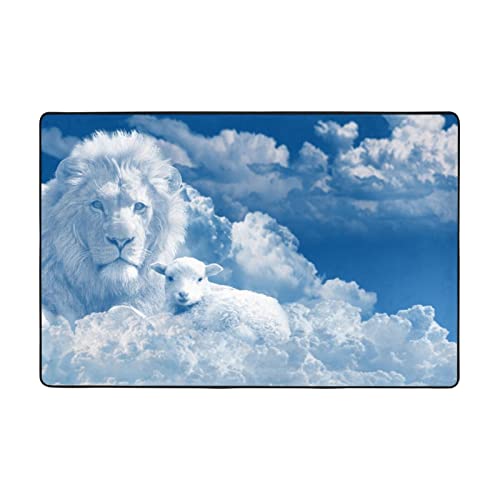 Tapis lion antidérapant résistant pour sécuriser le sol de la cuisine