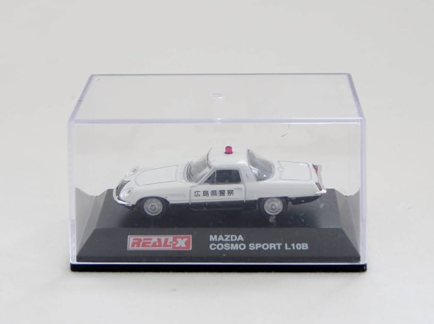 リアルエックス REAL-X マツダ コスモ L10B シルバー ミニカー リアルエックス REAL-X マツダ コスモ L10B シルバー ミニカー