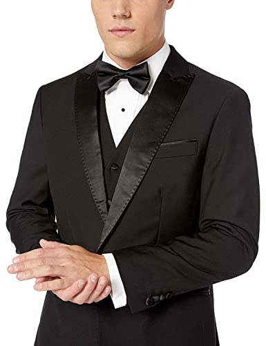 Statement Men's 100% Wool Modern Fit 3-Piece Tuxedo2