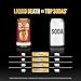 Liquid Death Soda-Flavored Sparkling Water - Psycho Cider (Apple Cinnamon), Less Sugar*, Huge Flavor, No Caffeine, No Artificial Sweeteners, 12 Fl Oz (Pack of 12) gallery 3