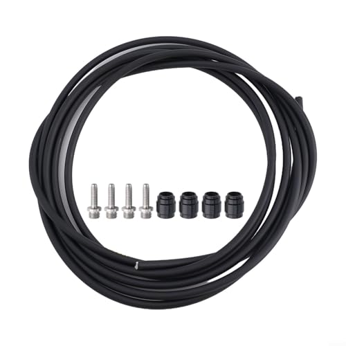 SRAM - Accesorios de manguera de freno hidráulico, 4 aceitunas, 4 insertos y herramienta para conexiones seguras (negro)