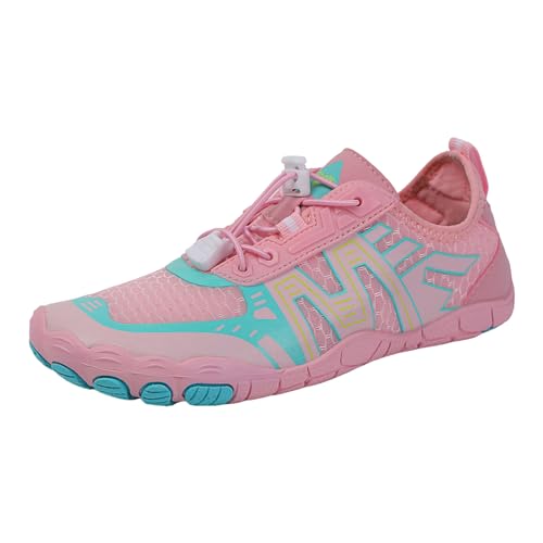 Genérico Calzado Hombre Barefoot, Zapatos Hombre Casual, con Soporte Tobillo Antiolor Amortiguación con Fondo Plano Zapatillas Moda Transpirables Ligera Zapatos Apto para Parejas