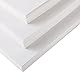 Dickes Druckerpapier A4, Fotokarton A4,50 Blatt 300gsm Dickes Papier Dickes Druckerpapier Kartonpapier A4 White (210 x 297 mm)