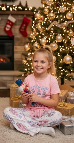 Image of Unique Baby 2 Piece Girls Bell Bottom Leggings Outfit with Short Sleeved Shirt Kid and Toddler Clothes Set