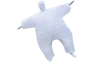 Halloween Christmas Fancy Dress Adult - Inflatable Costume Full Body Suit - Bubble Wrap Suit