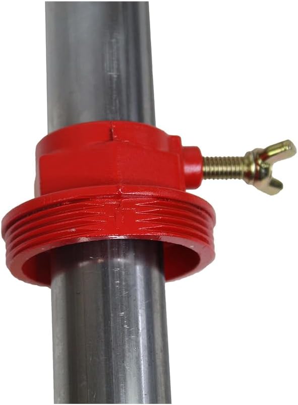 K Tool International 72200 Rotary Hand Pump, Manual Crank Siphon Design, Heavy Duty Cast Iron Construction, Drum Mount Configuration, Designed for Reliable Heavy Oil Transfer Applications