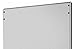 Rittal 8609850 Zinc Plated 14 Gauge Steel Divider Panel for TS8 Enclosure, 82-49/64" Height x 19-49/64" Depth