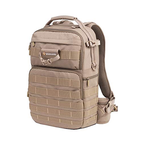 Vanguard Veo Range T45M Mochila para cámara réflex Digital sin Espejo, Estilo táctico - Beige