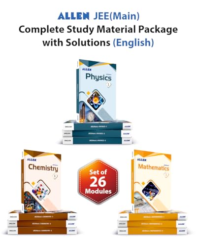 Image of ALLEN JEE MAIN Complete Study Material Package with Solutions (Set of 26 Modules Combo) in English