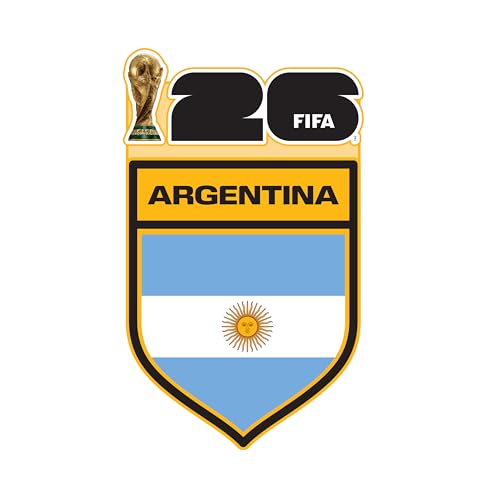 Image of FIFA World Cup Tournament Logo Magnet - Officially Licensed FIFA World Cup Magnet - Vibrant Host City Design - Durable Strong Hold - Perfect for Fridges, Lockers & Collectors
