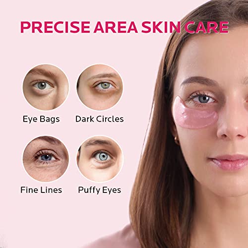 Zealsea 20 Pairs Under Eye Masks For Dark Circles And Puffy Eyes - Hydrating Eye Patches, Gel Eye Patches Eye Bags Treatment For Women - Cling To Eye Moisturizing Lighten Fine Lines #TOP1