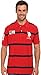 U.S. Polo Assn. Men's Stripe Short Sleeve Pique Polo with Big Pony Logo