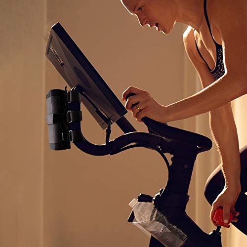 Universal Speaker Mount for Peloton Bike, Adjustable Strap Attachment Accessory Holder Bar Rail for Peloton Bike - Fits Most Bluetooth Wireless Speakers