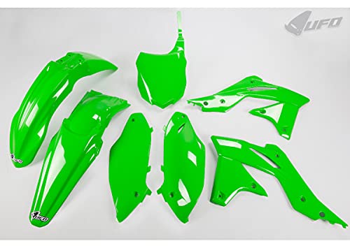 Kit plastique vert KXF 250 UFO PLAST pour briller sur les circuits de cross