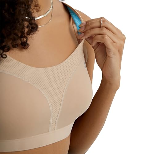 Image of Champion Women's Sports Bra, High-Impact, Maximum Support, Breathable, Moisture-Wicking Fabric