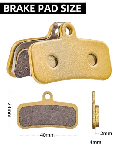 Image of Quickwolf Dirt Bike Brake Pad Compatible for Sur-Ron Surron Light Bee X and S, for Sur-Ron Surron Light Bee Segway X160 X260, for Talaria Sting R MX3 MX4 Motorcycle Parts