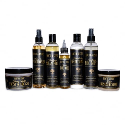 LOC’D 4 LYFE Vegan Locs Hair Care Bundle – Nourishing, Moisturizing & Maintenance Essentials for Healthy, Strong Locs | Natural, Cruelty-Free, All Hair Types image 5