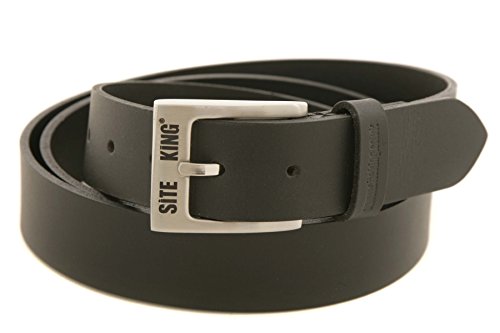 SITE KING Mens 100% Leather Work Belts WORK CASUAL LEISURE (36 Waist)