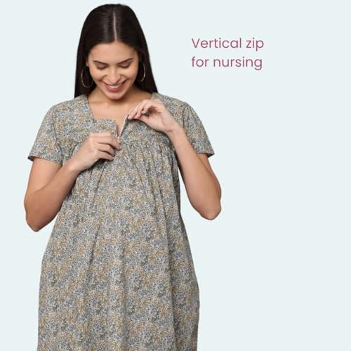 Image of Morph Maternity | Maternity Dresses for Women | Fits During Pregnancy & Post Pregnancy | Back Tie to Adjust