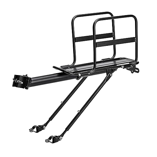ifundom 1pc Multifunctional Bike Luggage Rack Strong-Loading Rear Rack for Mountain and Road and Stable Cargo Carrier Accessory for Cycling Adventures