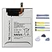 Price comparison product image K KYUER EB-BT280ABE Tablet Battery for Samsung Galaxy Tab A 7.0 Inch 4G LTE SM-T280 SM-T280N SM-T285 SM-T285N SM-T285YD SM-T285M SM-T287 Series EB-BT280ABA GH43-04588A 3.8V 4000mAh 15.2Wh with Tools