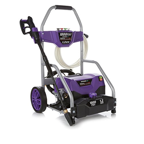 Earthwise 1800 PSI Electric Pressure Washer with Turbo Wand - Purple