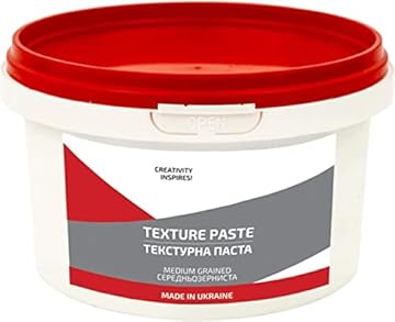 7 Artists Premium Texture Paste Medium Grain 280 ml - Modelling Paste For Acrylic Painting