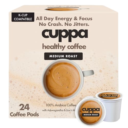 Cuppa Healthy Mushroom Coffee 24 Servings