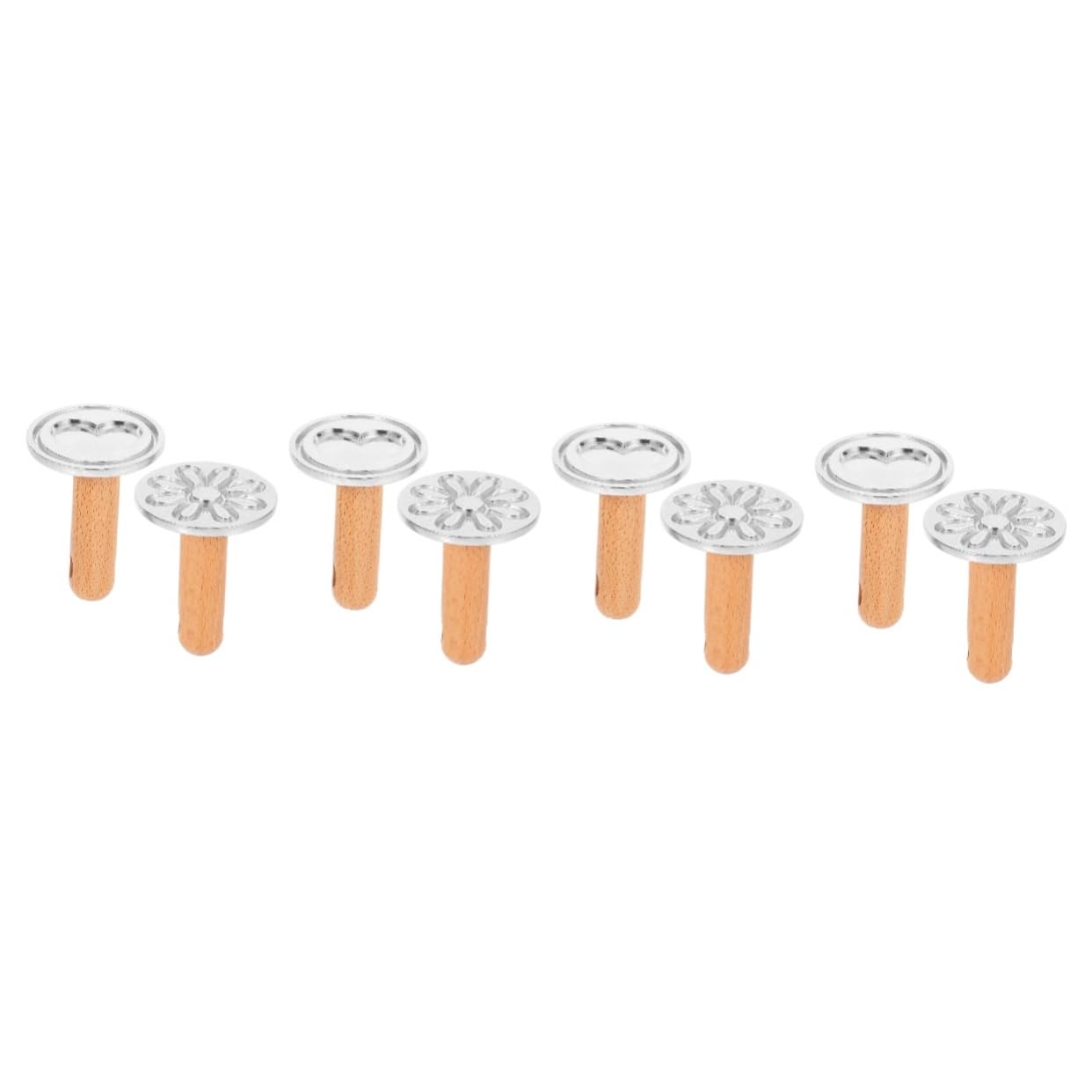 Alipis 8 Moldes Para Galletas Molde Para Hornear 3D Cortadores De Galletas Molde Dulce Herramienta Para Hornear Galletas Suministros Para Hornear En Molde Para Hornear Molde