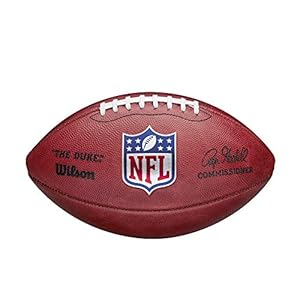 WILSON “The Duke” Official NFL Game Football – New 2020 Version , Brown