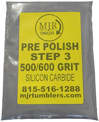 Mjr Tumblers Refill Grit Kit For 35 Lb Rock Tumblers Silicon Carbide Aluminum Oxide Media Polish #TOP6