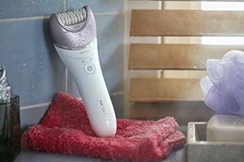 Philips Satinelle Advanced Epilator, Electric Hair Removal, Cordless Wet & Dry Use, (BRE635)